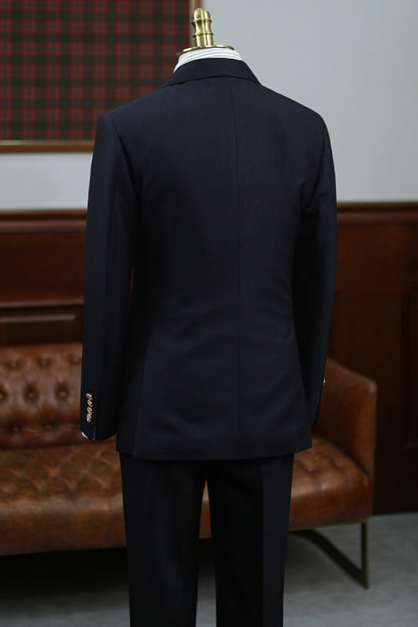 Classic Black 3 Pieces Fashion Men Suit for Business