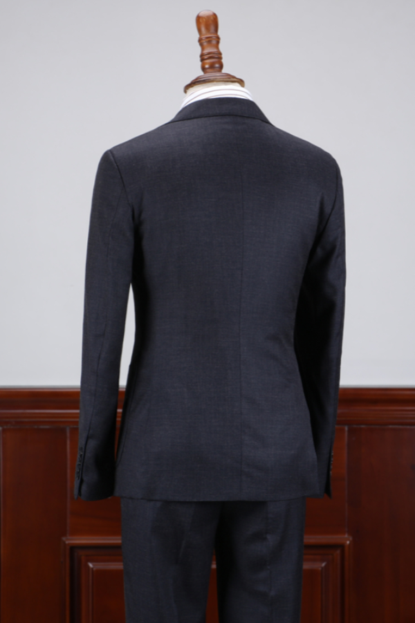 Cool Black 3 Piece Slim Fit Big and Tall Formal Business Suit