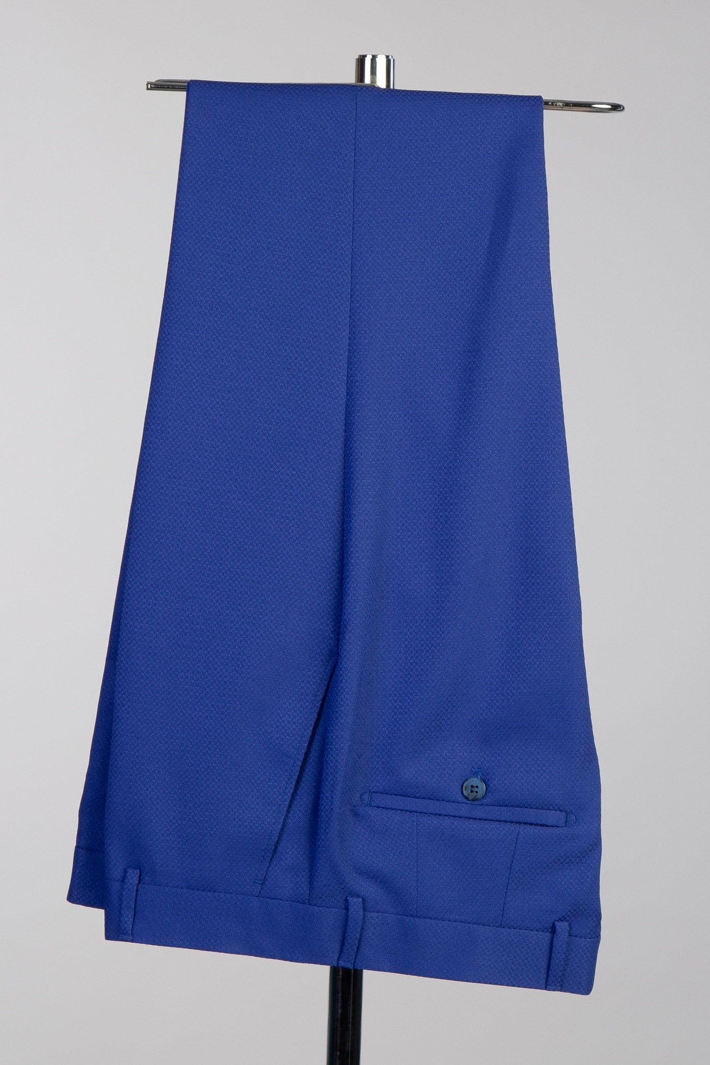 Royal Blue 3 Pieces Peak and Shawl Lapel Prom Men Suit