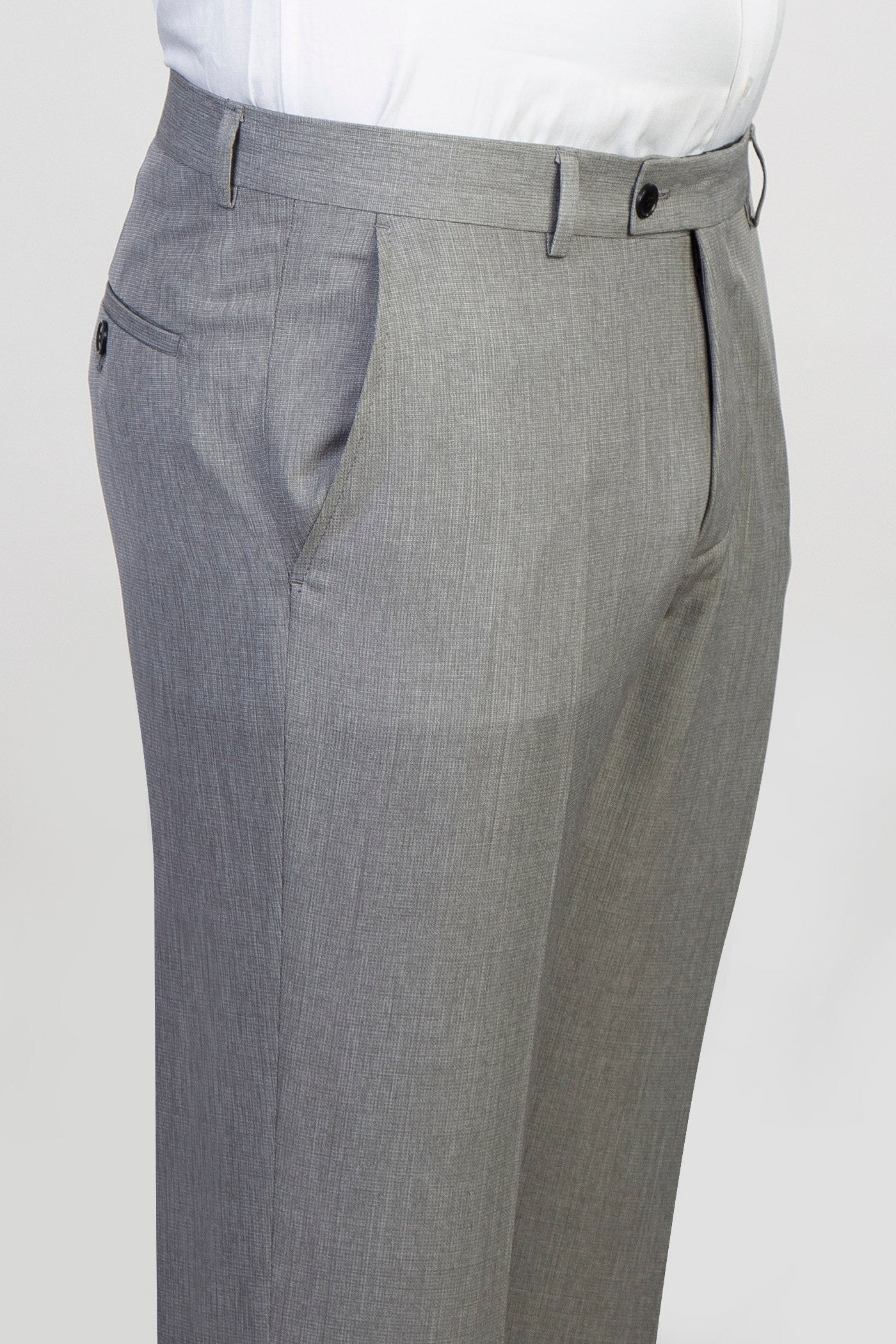 Gray Double Breasted Slim Fit Prom Suit with Special Collar