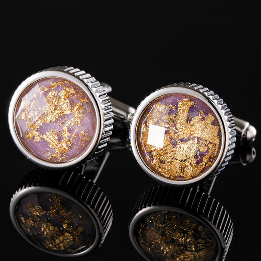 CTF0026 Starlight Purple Cufflinks