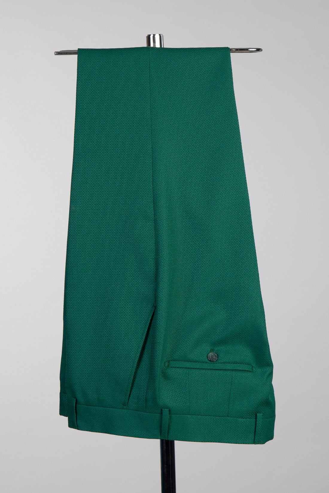 Green 3 Pieces Peak and Shawl Lapel Prom Men Suit