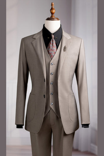 Newest Coffee 3 Pieces Business Men Suits