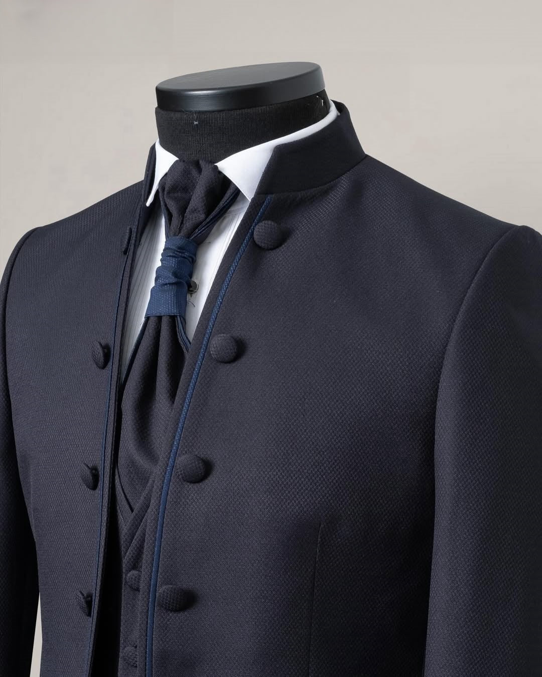 3 Piece Dark Navy Wedding Tuxedo for Formal